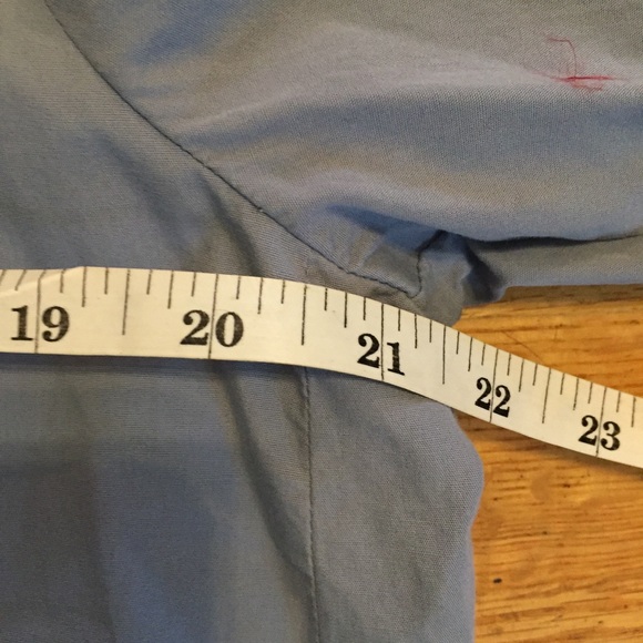 J.Jill size large blue dip dye coat - Picture 3 of 8